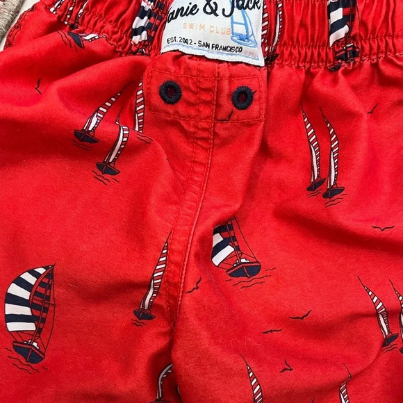 EUC Janie & Jack Swim Shorts - Picture 4 of 6